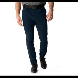 Men's LevelWear Quest navy blue dri-fit golf pants straight leg size 38X33